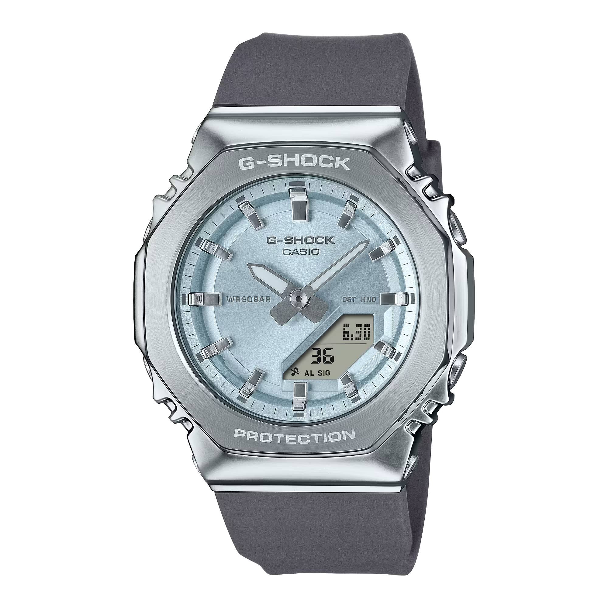 Orologio Unisex Casio G-SHOCK Acciaio Turchese Lucido GM-S2100A-2AER