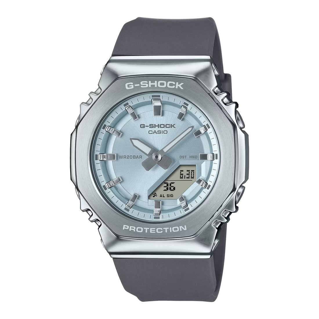 Orologio Unisex Casio G-SHOCK Acciaio Turchese Lucido GM-S2100A-2AER