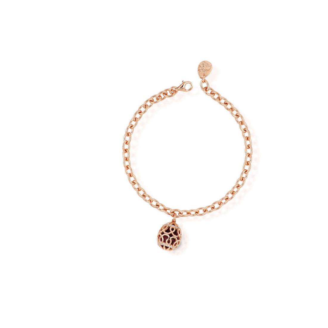 Bracciale Tsars in Argento Rosè Zirconi Bianchi ALB1689RPU