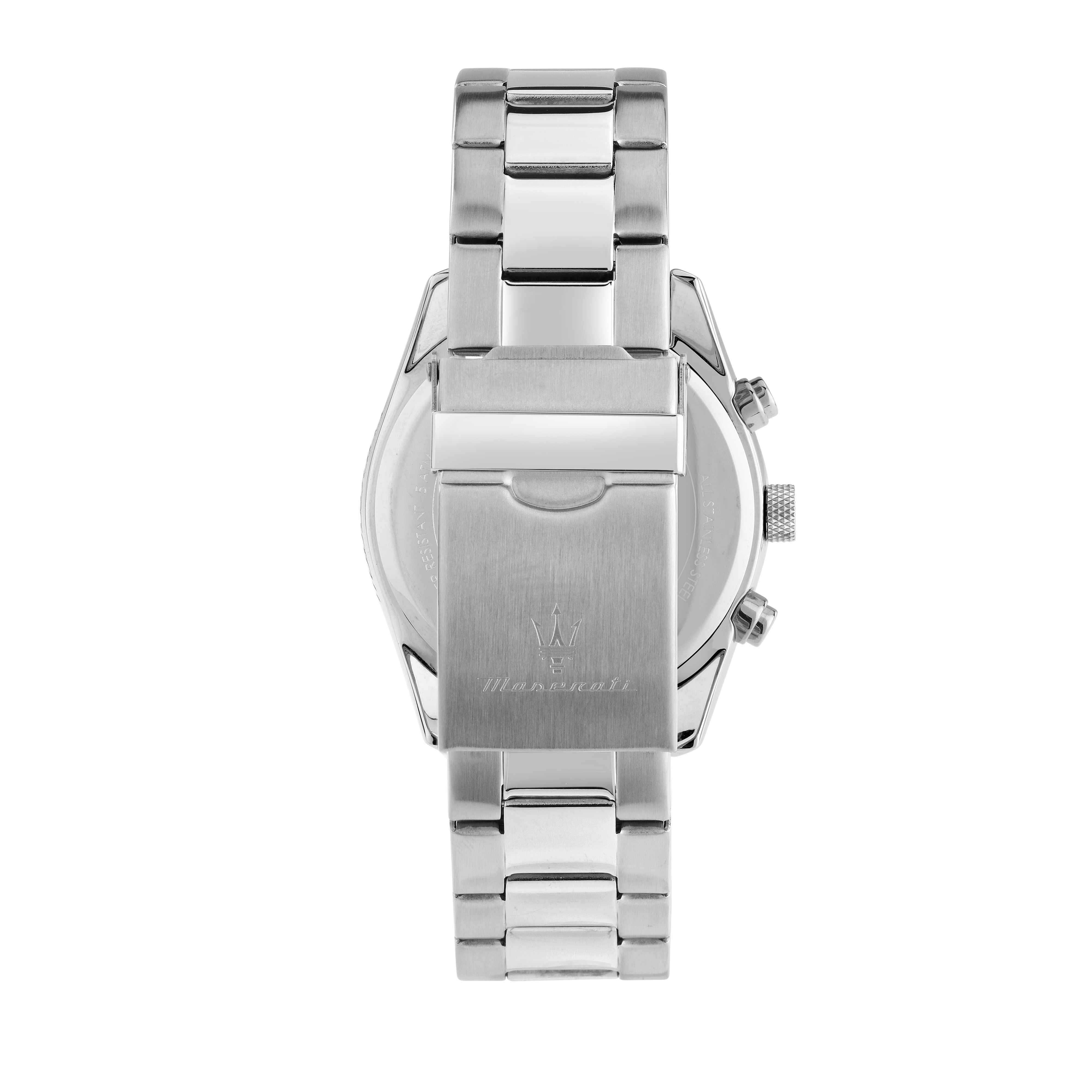 Orologio Uomo Maserati Acciaio Lucido Quarzo Cronografo Verde Data R8853151011