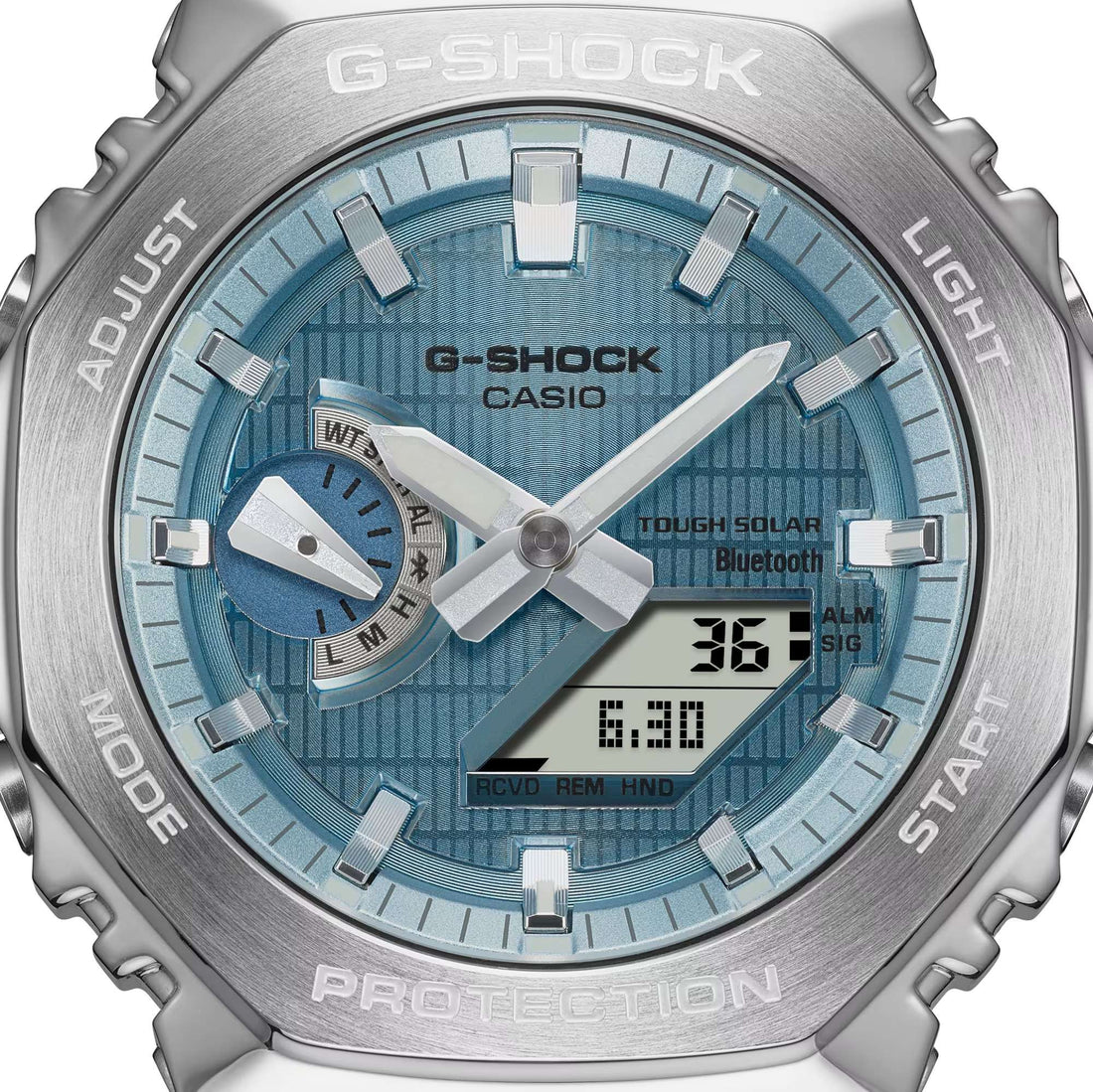 Orologio Uomo Casio G-SHOCK Acciaio Turchese Nero GBM-2100A-1A2ER