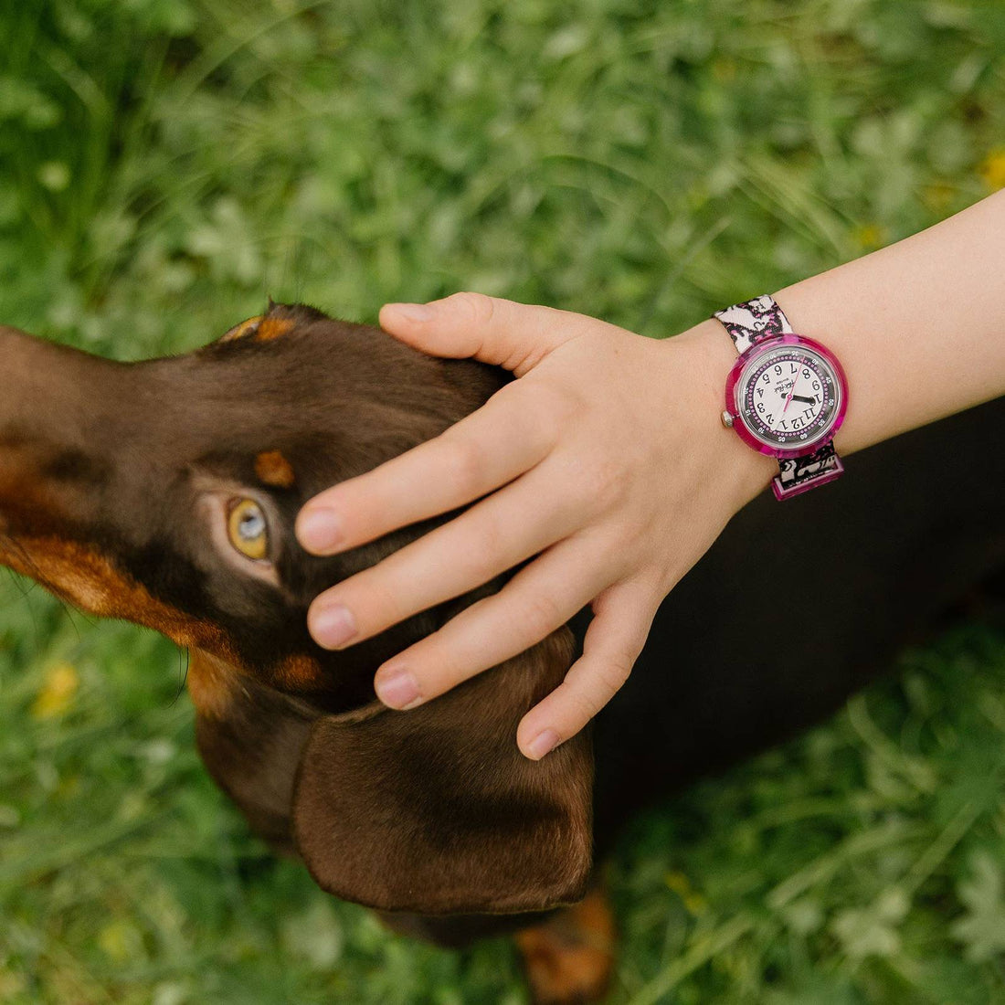 Orologio Bambina Swatch Flik Flak WOOF WOOF TIME ZFPNP163