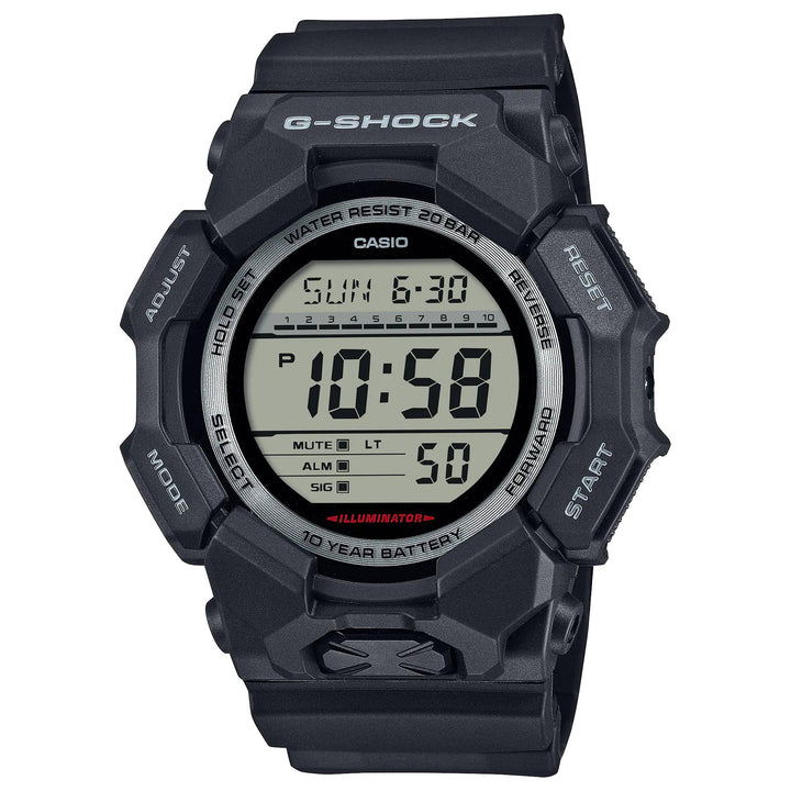 Orologio Uomo Casio G-SHOCK Nero Digitale 10 Anni Batteria GA-010-1ER