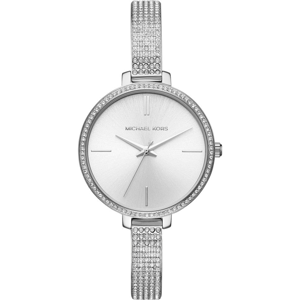 Orologio Donna Michael Kors Acciaio Semirigido Zirconi Quarzo Solo Tempo MK3783