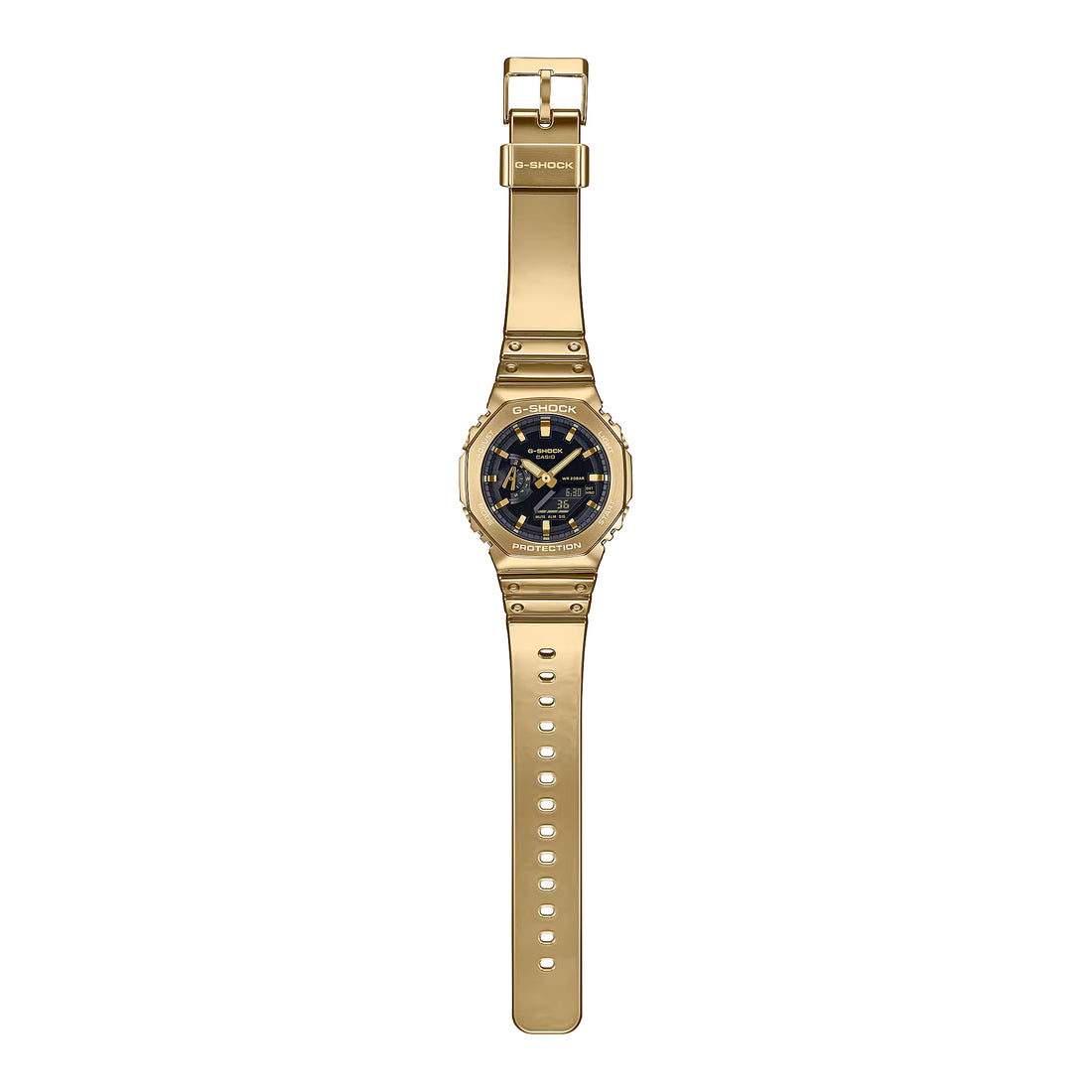 Orologio Uomo Casio G-SHOCK Resina Flex Dorata Oro GM-2100YMG-9AER