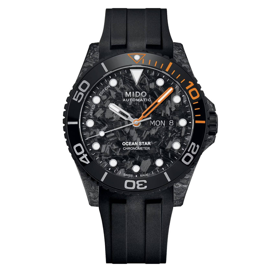 Orologio Uomo Mido Automatico Ocean Star 200C Carbon Edizione Limitata