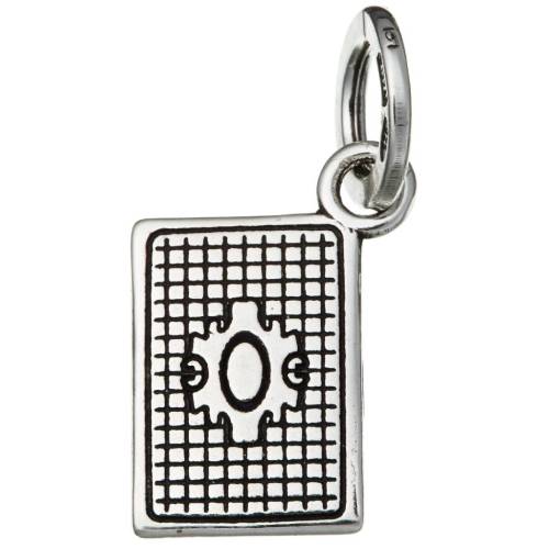 Charm Unisex Giovanni Raspini Argento 925 Jolly Realizzato A Mano 10433