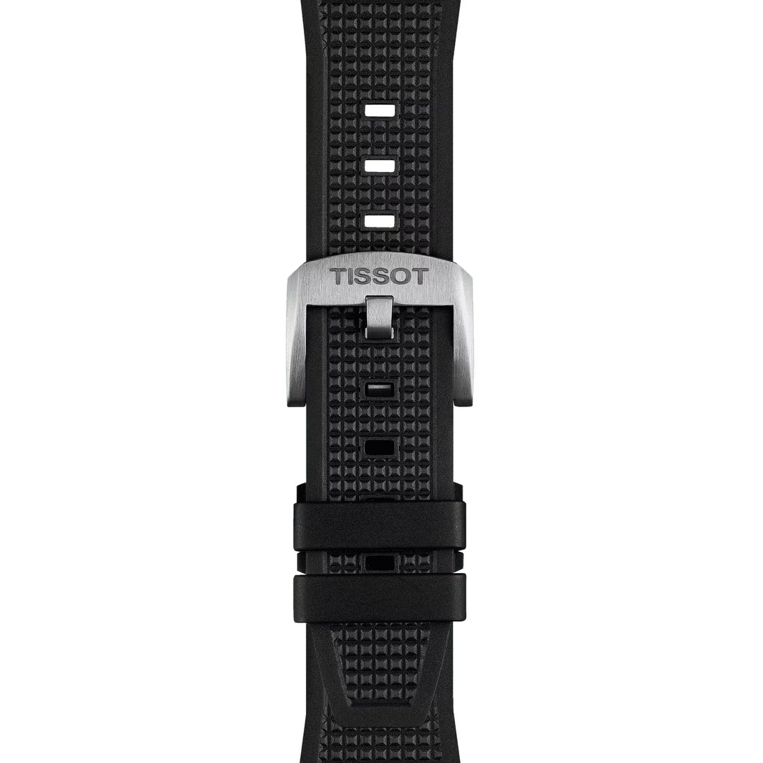 Orologio Uomo Tissot PRX Quarzo Solo Tempo Acciaio Gomma Data Blu T1374101704100