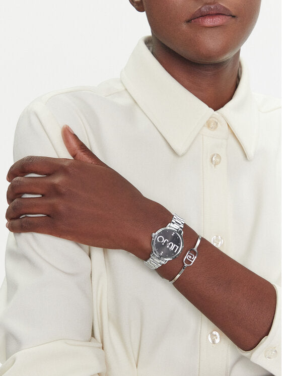 Orologio Donna Liu Jo Luxury Couple Plus Acciaio Zirconi Bracciale TLJ2513