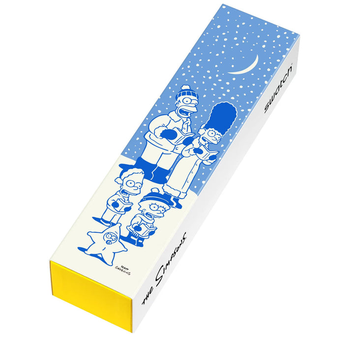 Orologio Bambino Swatch The Simpson Natale Quarzo Solo Tempo SO28Z126