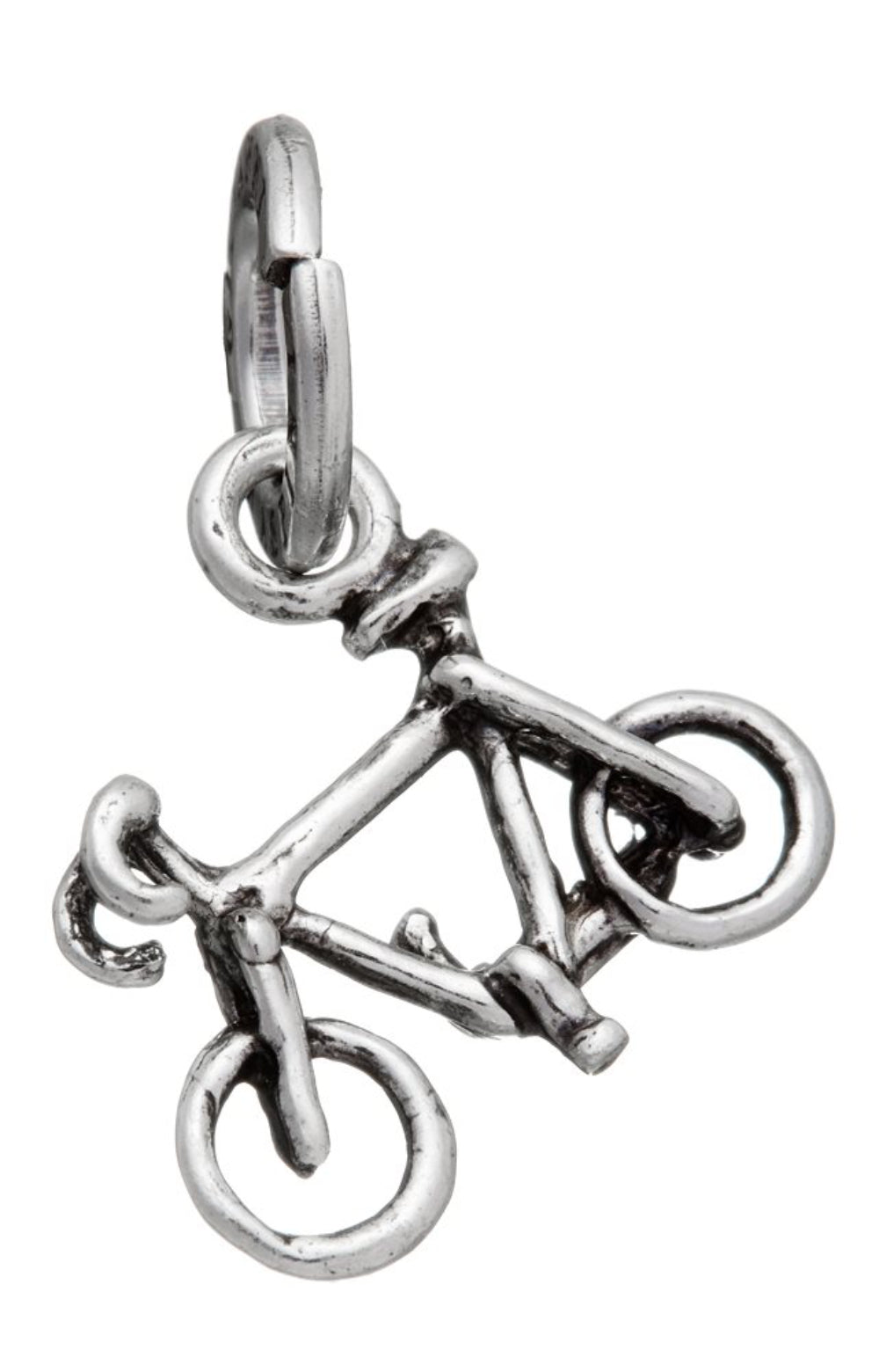 Charm Unisex Giovanni Raspini Argento 925 Ciondolo Bici Realizzato A Mano 09638