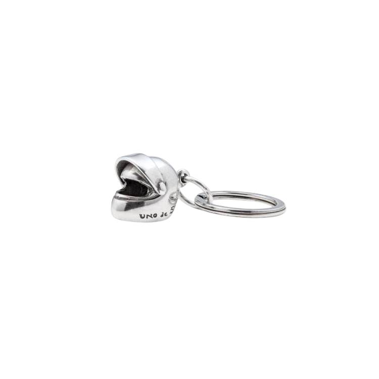 Portachiavi Unode50 Casco Placcato Argento LLA0155MTL0000U