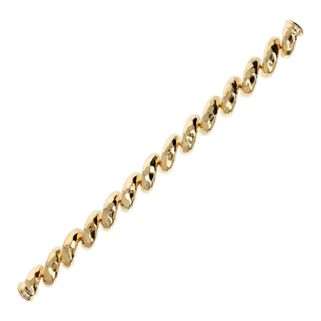 Bracciale Donna Etrusca Bronzo Dorato Effetto Martellato WSET00746.YG