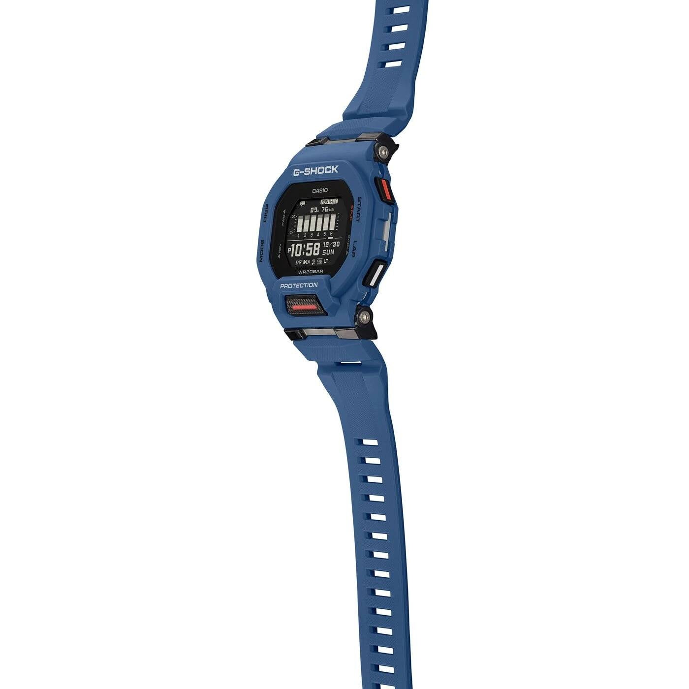 Orologio Uomo G-Shock Casio Blu Smartwatch Digitale GBD-200-2ER