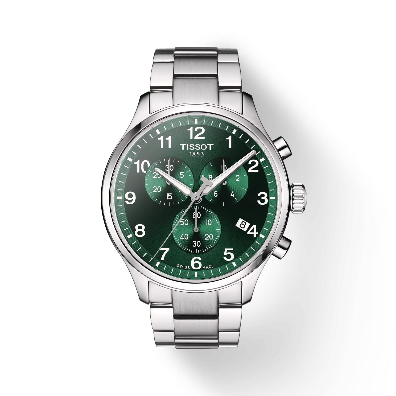 Orologio Uomo Tissot Chrono XL Classic Numeri Data Verde T1166171109200