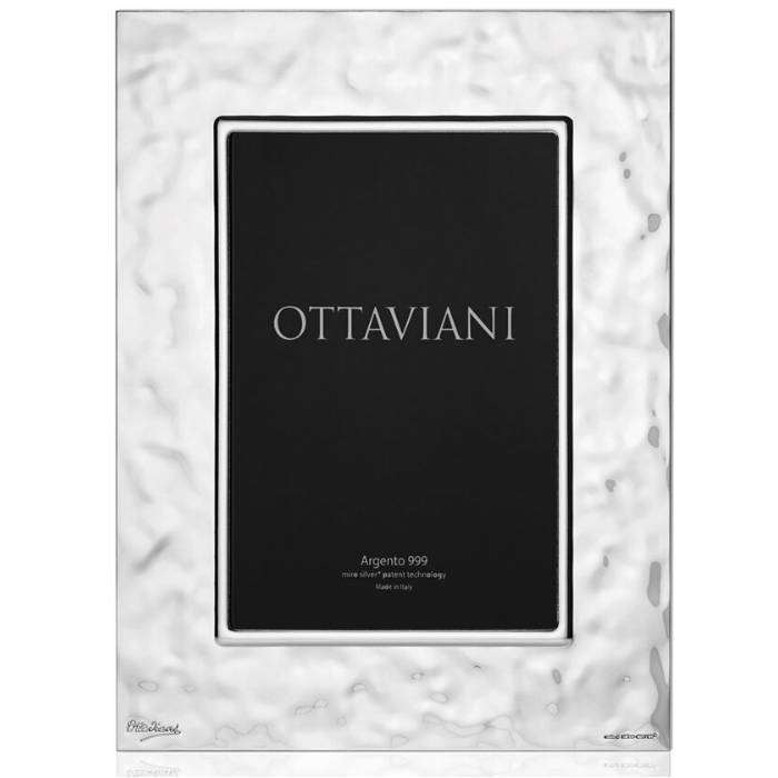 Cornice Ottaviani  Argento Materica 20x25 2003