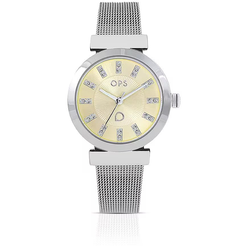 Orologio Donna Ops Acciaio Florence Glam Quarzo Solo Tempo OPSPW-905-2700