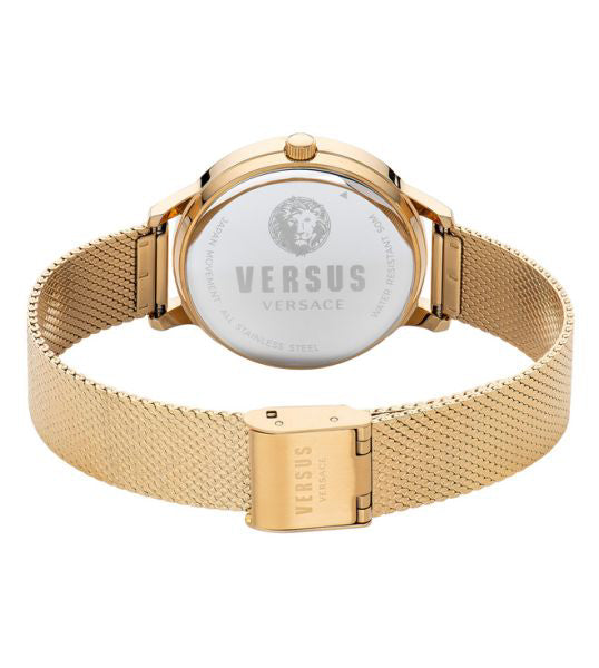 Orologio Donna Versus By Versace Quarzo Solo Tempo Acciaio Dorato Leone VSPZK0521