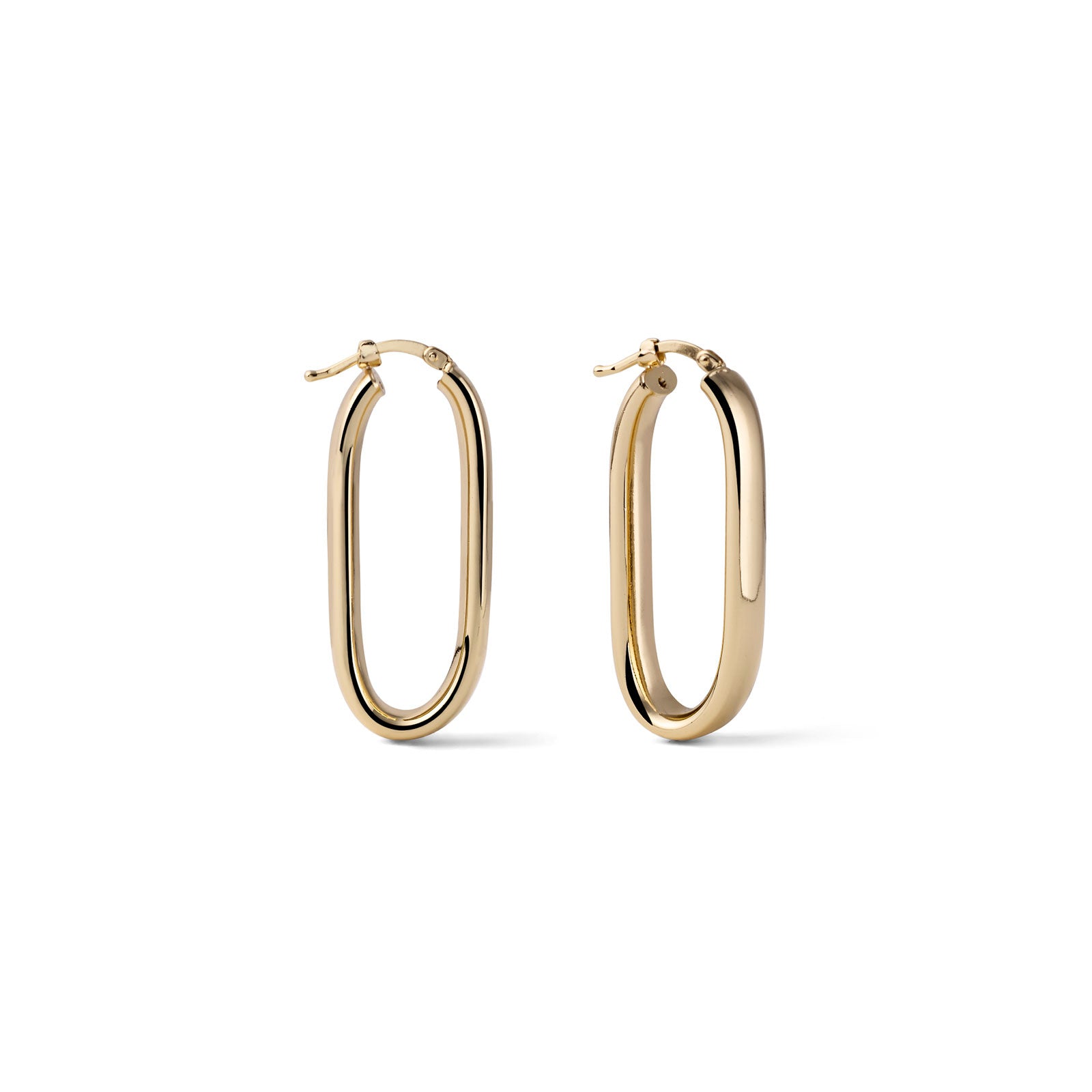 Orecchini Cerchio  Donna Unoaerre 1AR Bronzo Dorato Cerchio Ovale 572366