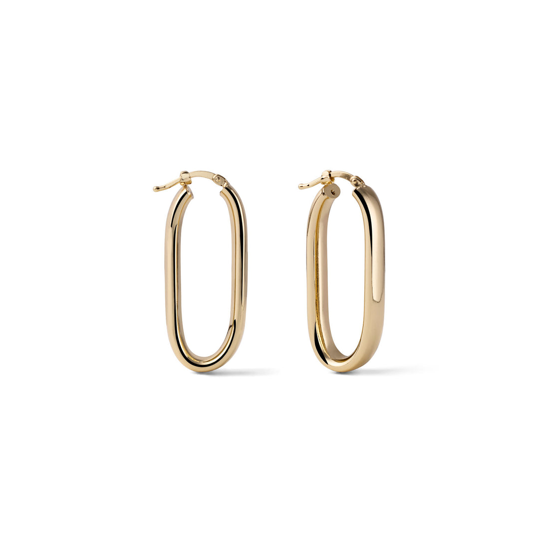 Orecchini Cerchio  Donna Unoaerre 1AR Bronzo Dorato Cerchio Ovale 572366