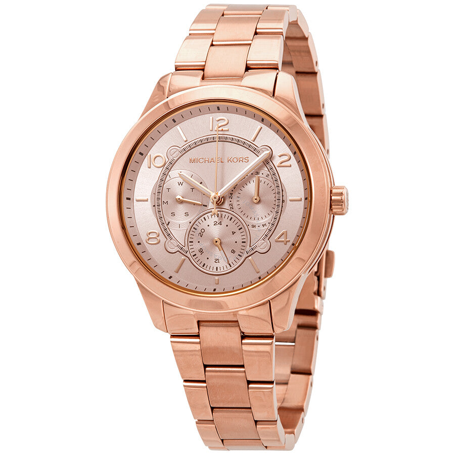 Orologio Donna Michael Kors Acciaio Rosè Quarzo Solo Tempo MK6589