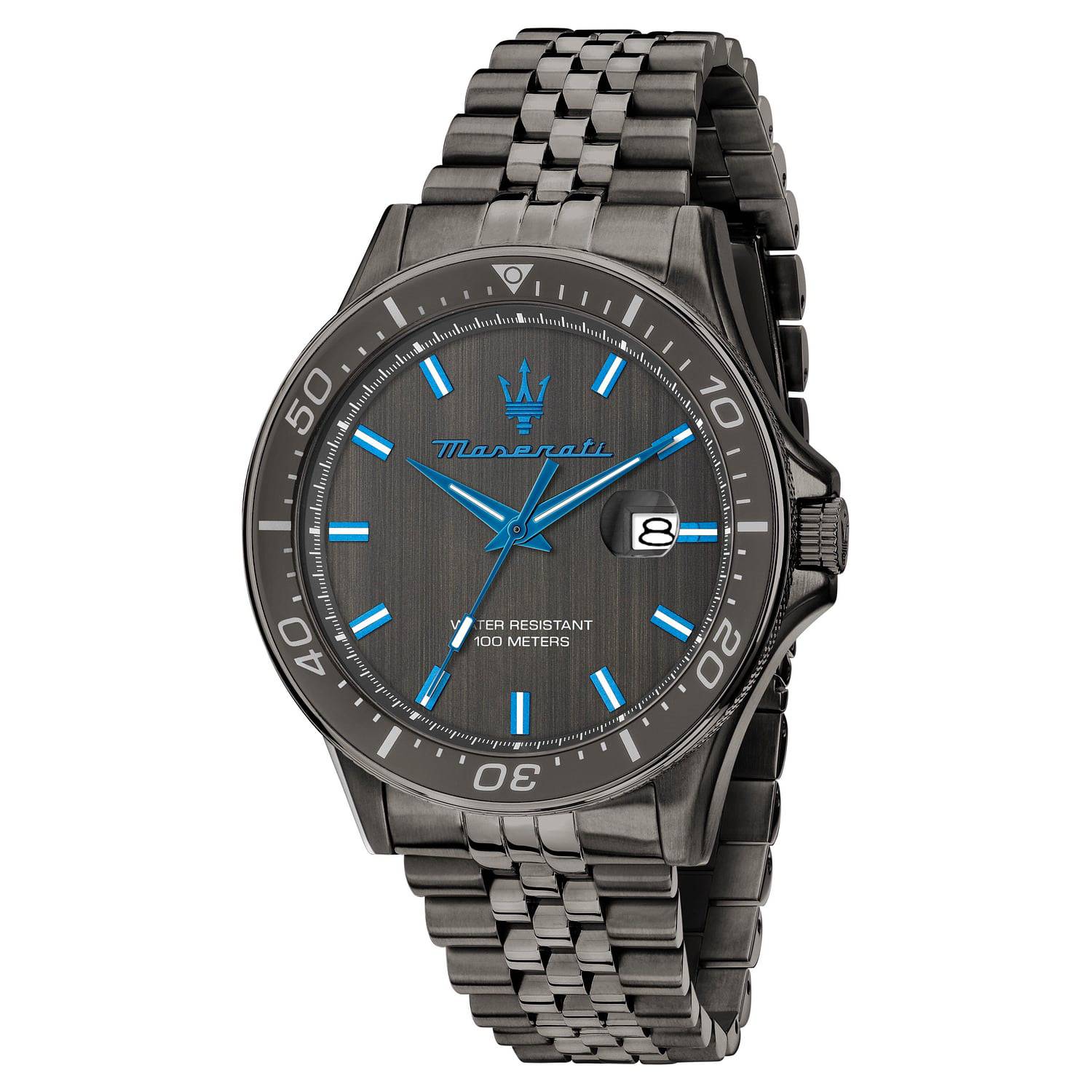 Orologio Uomo Maserati Dark Edition Acciaio Quarzo Nero Data R8853154003