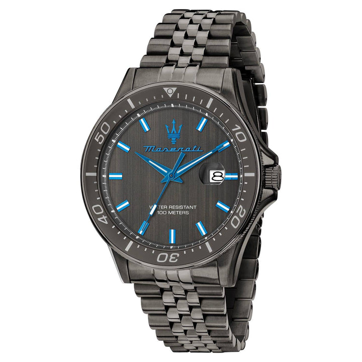 Orologio Uomo Maserati Dark Edition Acciaio Quarzo Nero Data R8853154003