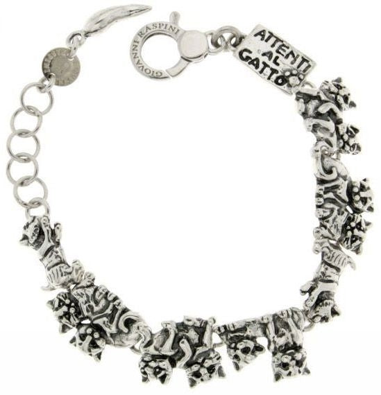 Bracciale Gatti  Argento Uomo Giovanni Raspini