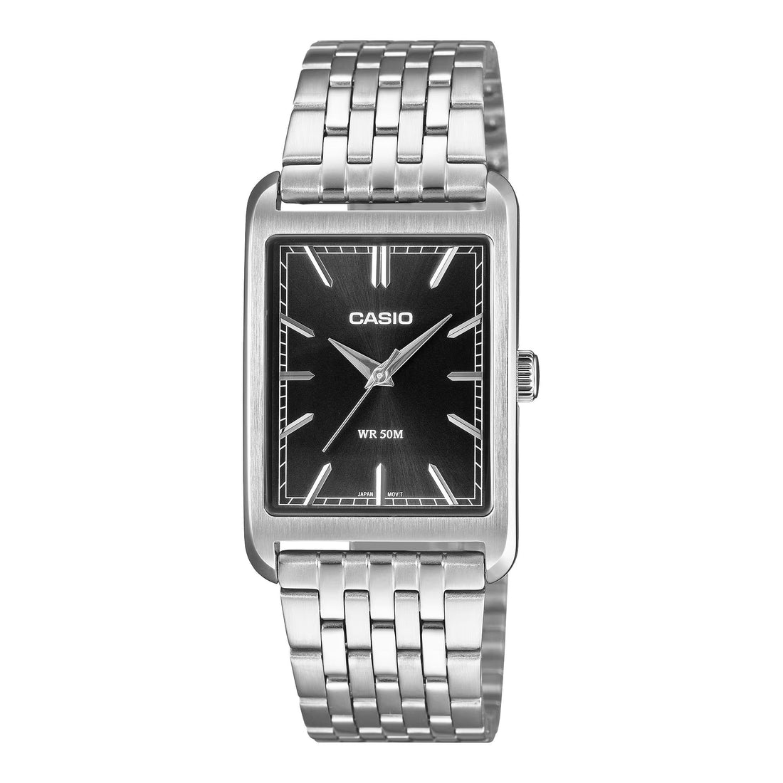 Orologio Unisex Acciaio Casio Quarzo Solo Tempo Nero MTP-B215D-1AVER