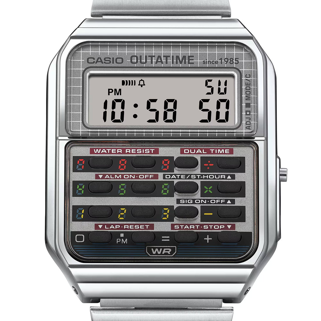 Orologio Unisex Casio x Ritorno Al Futuro CA-500WEBF-1AER