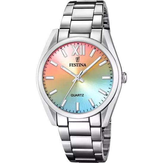 Orologio Donna Festina Acciaio Lucido Multicolore Quarzo Solo Tempo F20622/H
