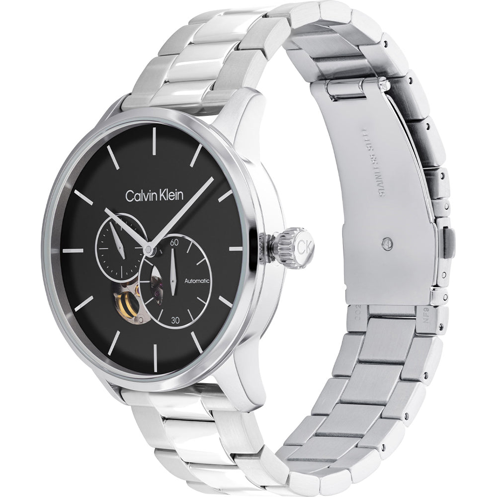 Orologio Uomo Calvin Klein Automatico Acciaio Nero Solo Tempo CK-25200148