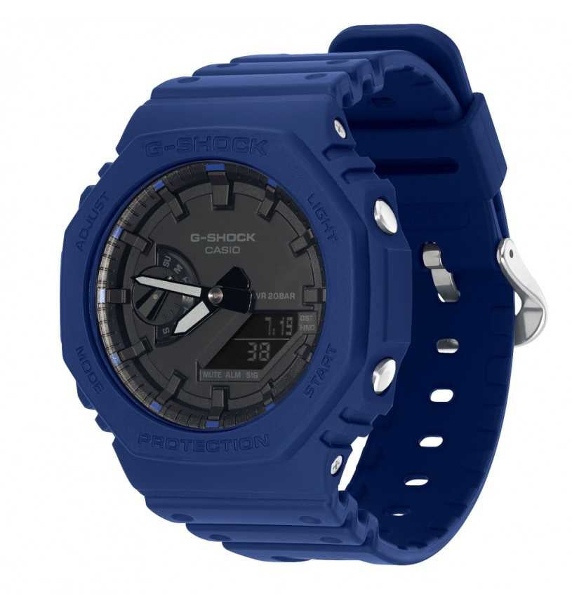 Orologio Uomo Casio G-SHOCK Gomma Analogico Digitale Quarzo GA-2100-2AER