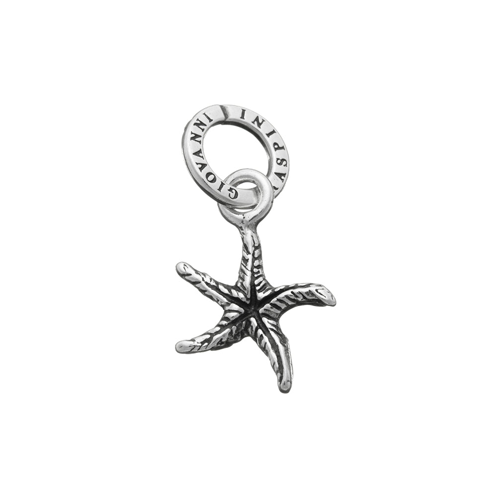 Charm Donna Giovanni Raspini Argento 925 Stella Marina Piccola Fatta A Mano 06457