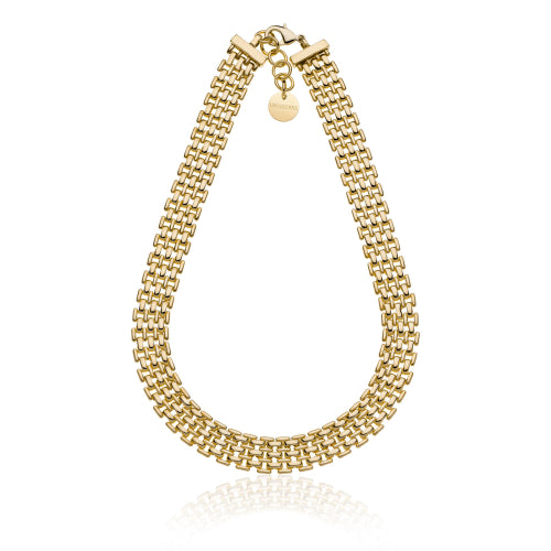 Collana Donna Unoaerre Bronzo Dorato Panther girocollo 549583