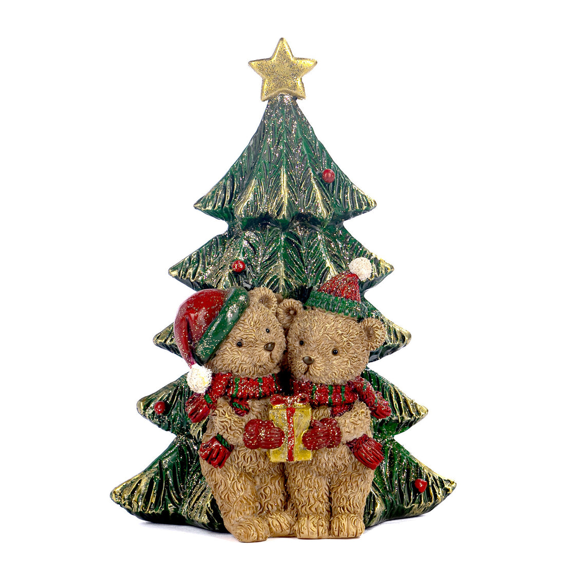 Albero Goodwill Artigianale Orsetti Teddy Regalo Altezza 18 cm MC 38258