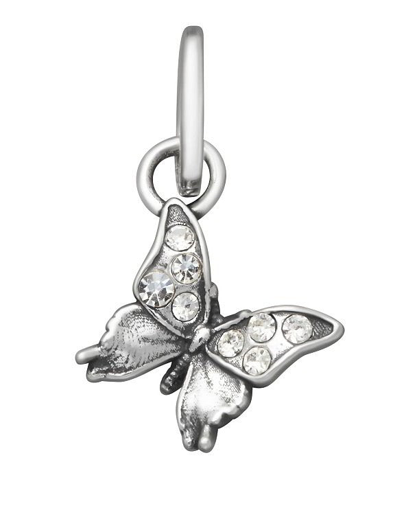 Charm Donna Giovanni Raspini Argento 925 Mini Farfalla Crystal 12184