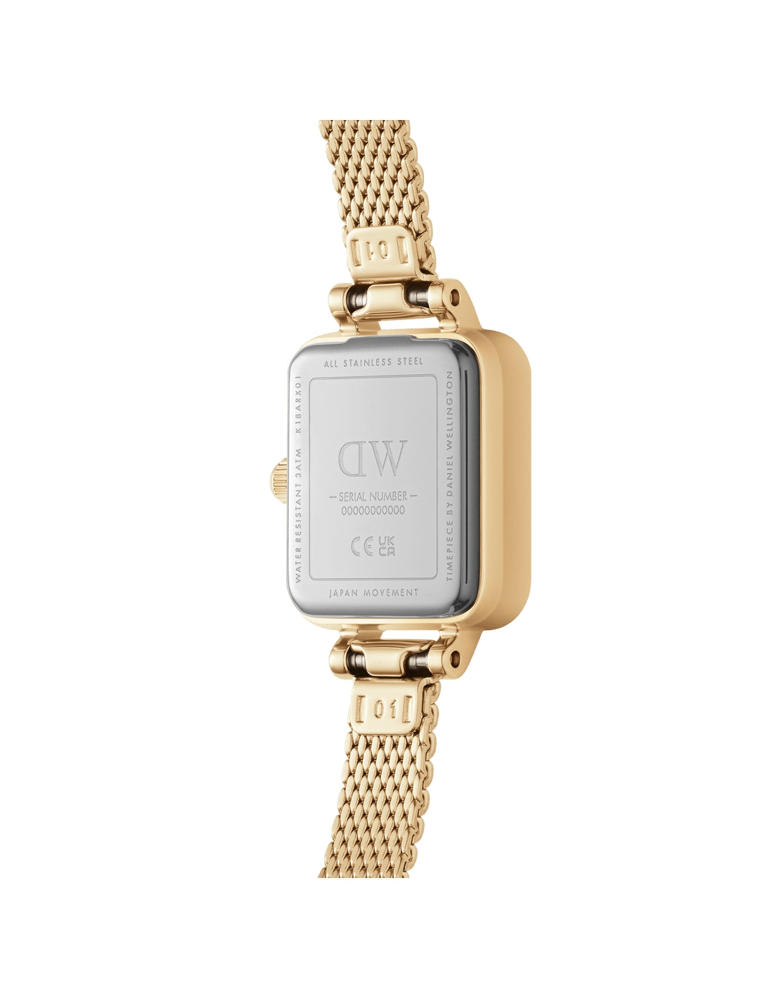 Orologio Donna Daniel Wellington Quadro Mini Acciaio  DW00100725
