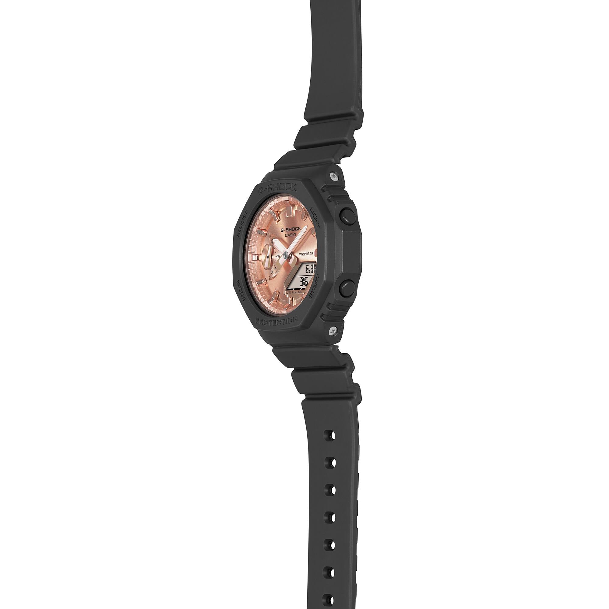Orologio Donna Ragazza Casio G-SHOCK Quarzo Rosè Grigio GMA-S2100MD-1AER