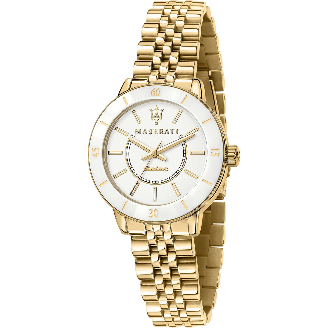 Orologio donna Acciaio Maserati  Aqua Edition carica solare solo tempo R8853145502