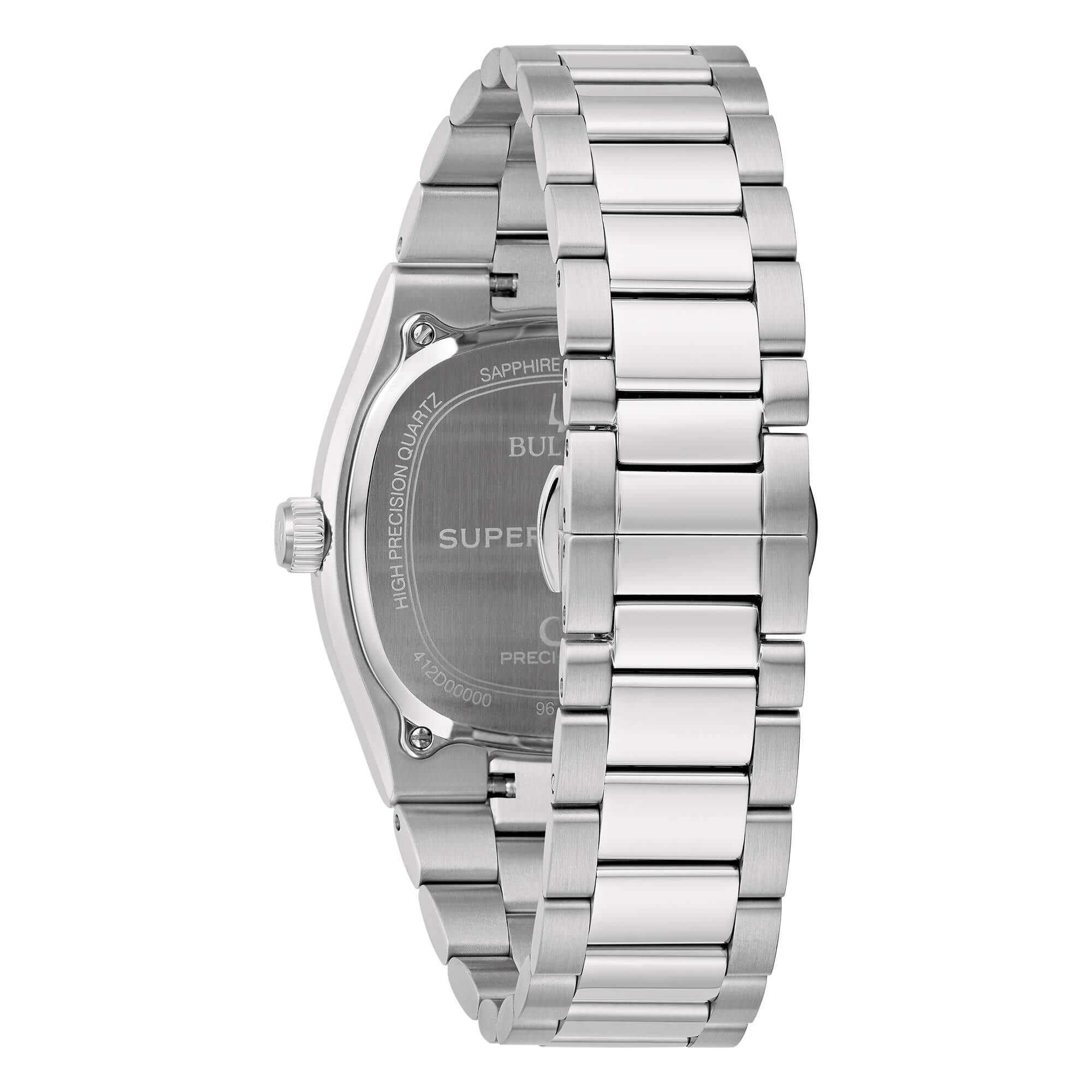 Orologio Uomo Bulova Super Seville Bianco 262 kHz Data 96B444