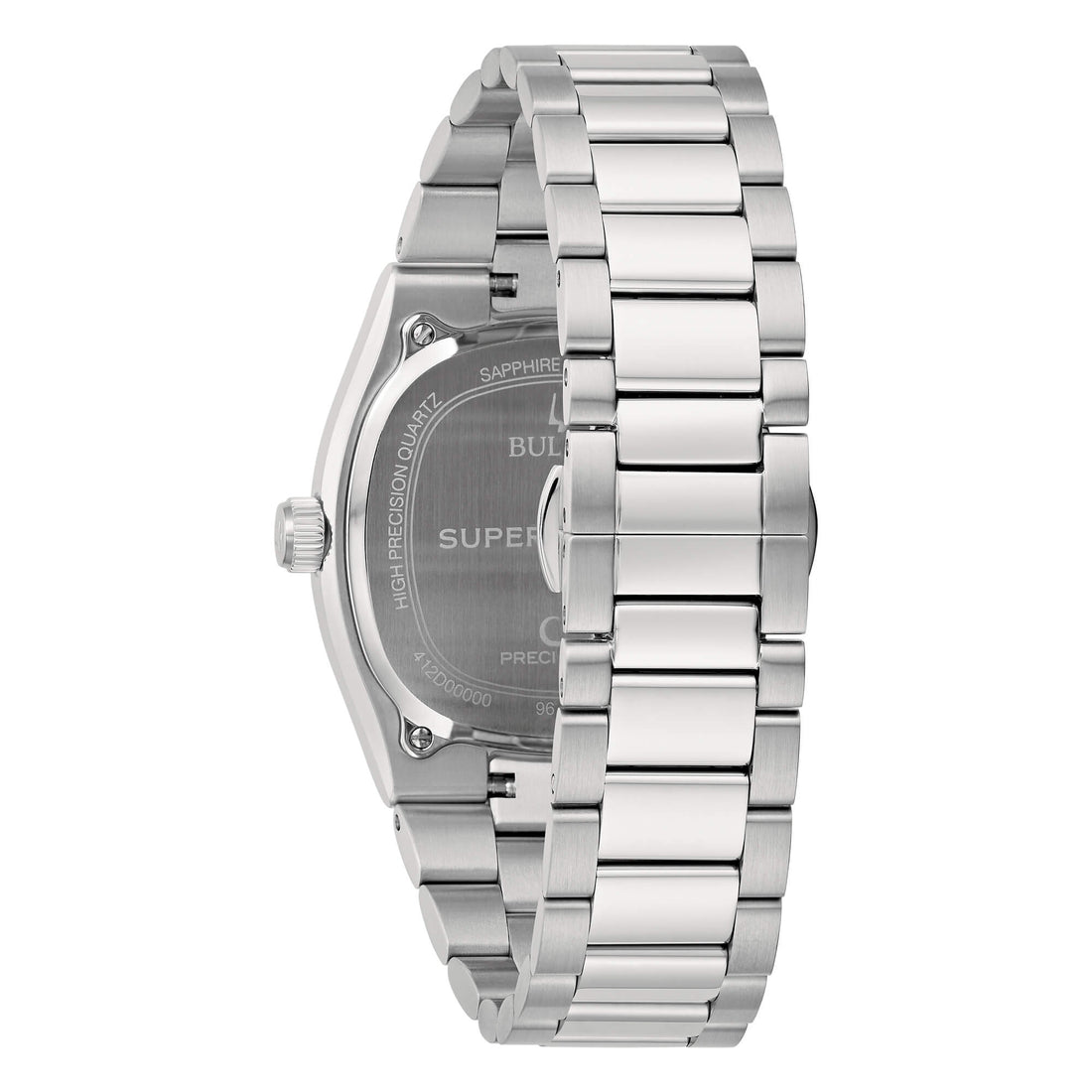Orologio Uomo Bulova Super Seville Bianco 262 kHz Data 96B444