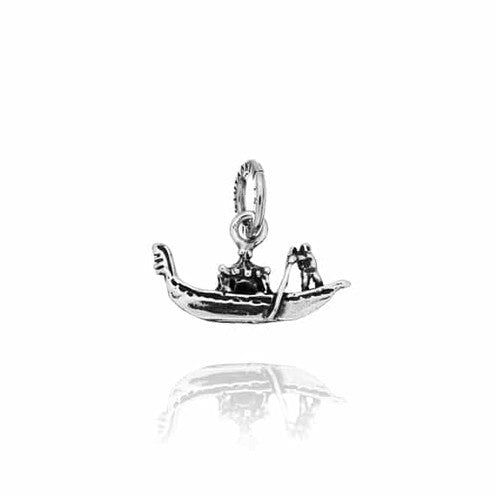 Charm Unisex Giovanni Raspini Argento 925 Gondola Realizzato A Mano 09477