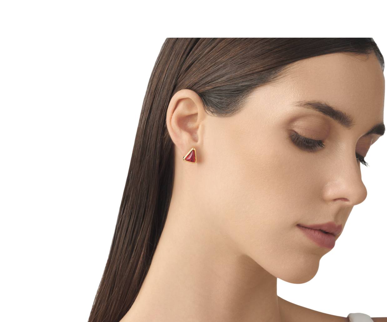 Orecchini Donna Giovanni Raspini Argento Dorato 925 red blade dorati 12298