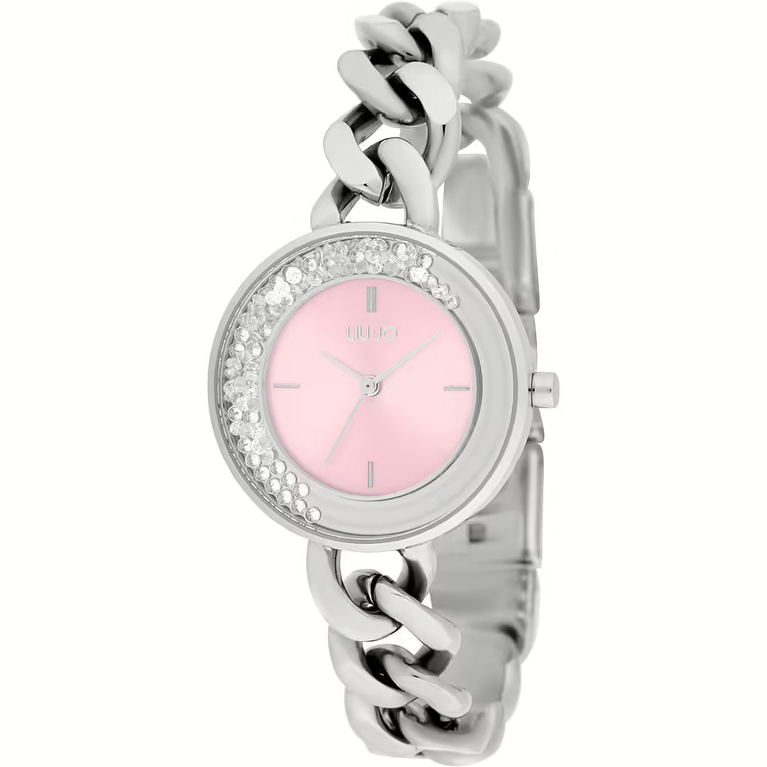 Orologio Donna Acciaio Liu Jo Luxury Dancing Zirconi Solo Tempo Quarzo