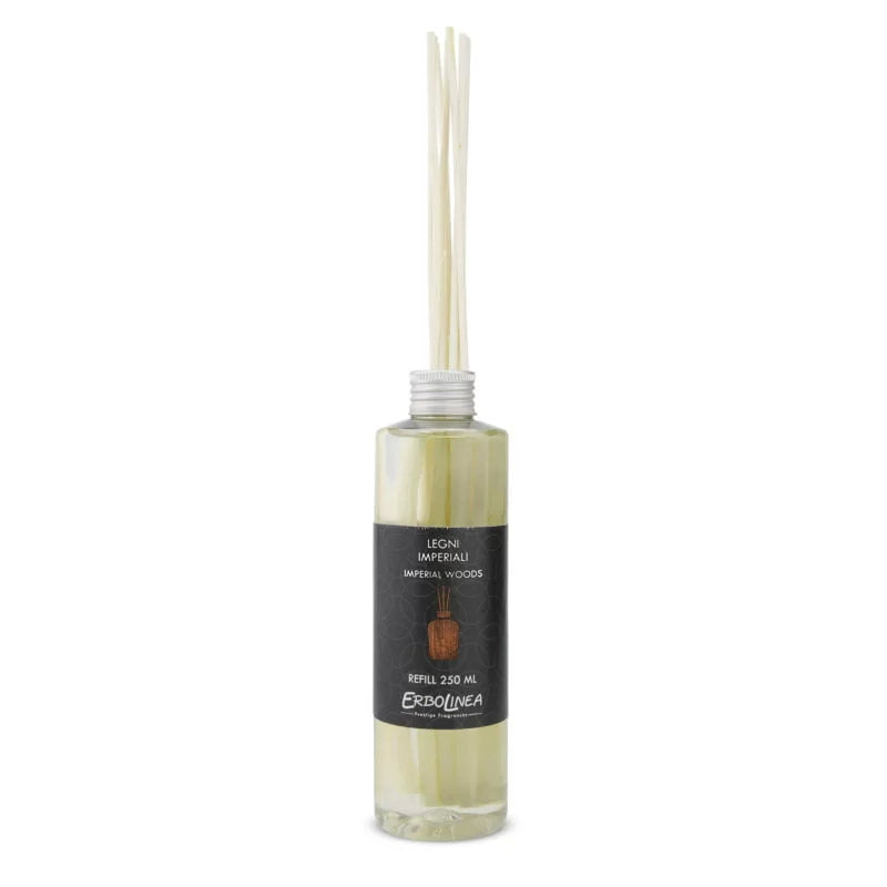 Ricarica Profumatore D'Ambiente Erbolinea  Linea Prestige Fragranza Legni Imperiali 500 ml