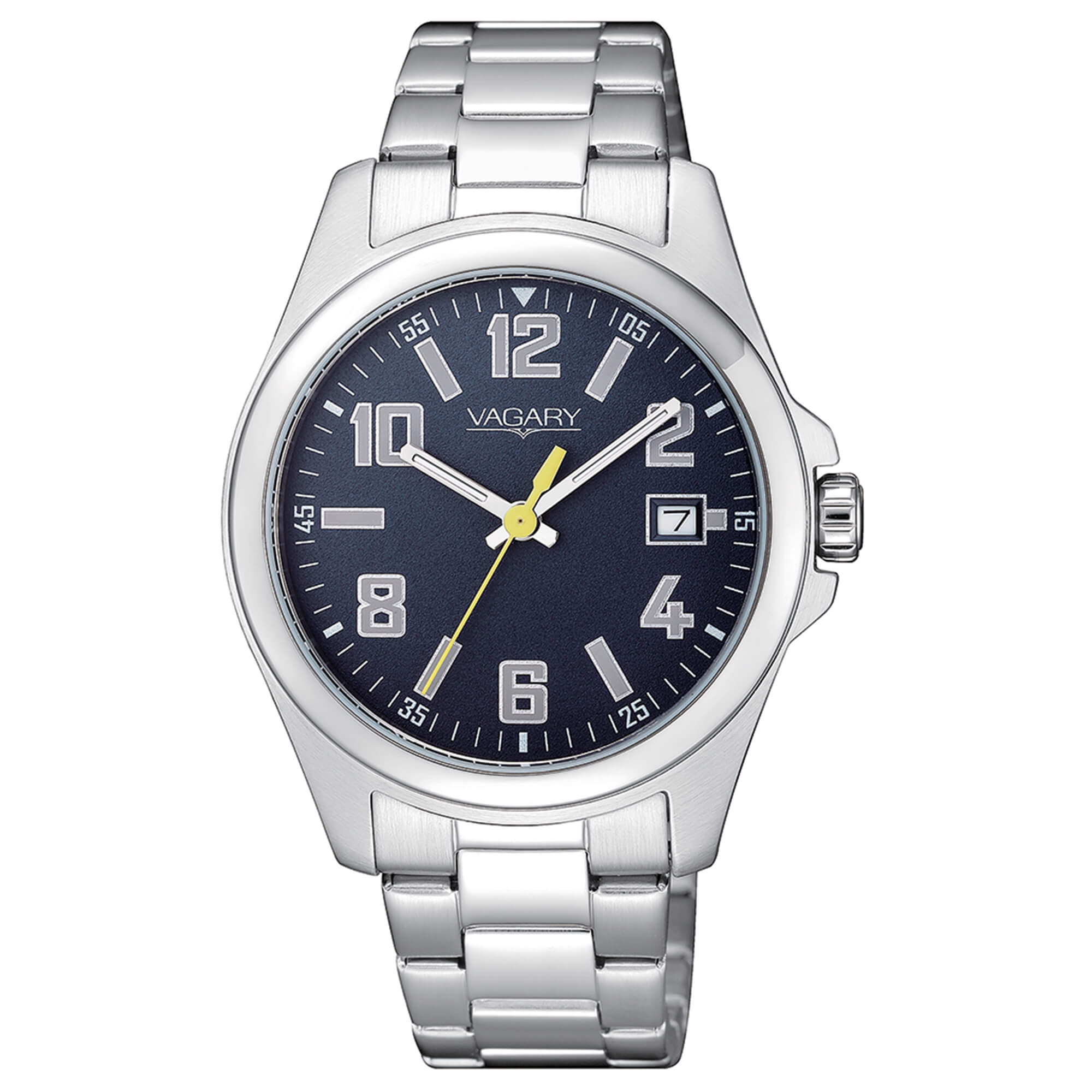 Orologio Unisex Vagary Acciaio Bianco Quarzo Solo Tempo Data IB7-619-71