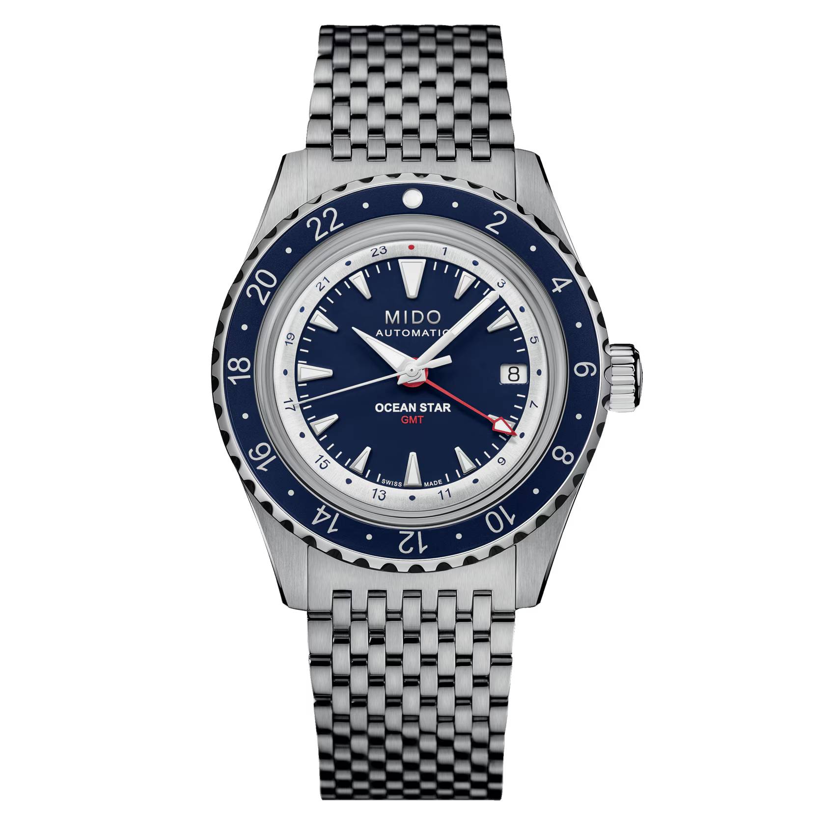 Orologio Uomo Mido Automatico Ocean Star GMT SPECIAL EDITION M02698291804100