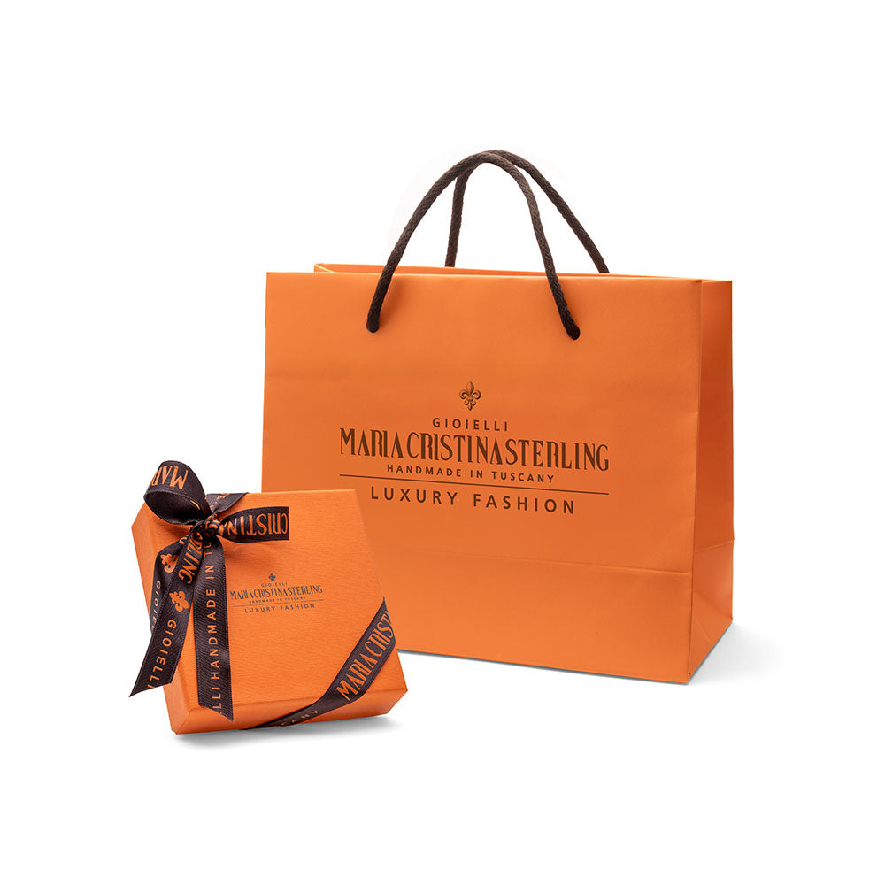 Bracciale Donna Maria Cristina Sterling Argento Dorato 925 Pepite Cubik G4972D