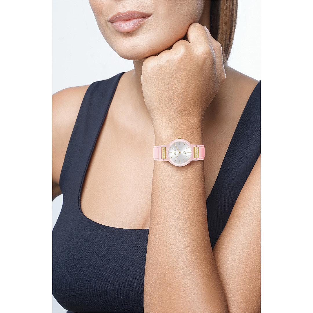 Orologio Donna OPS Quarzo Solo Tempo Gomma Plastica OPSPW-876-2450